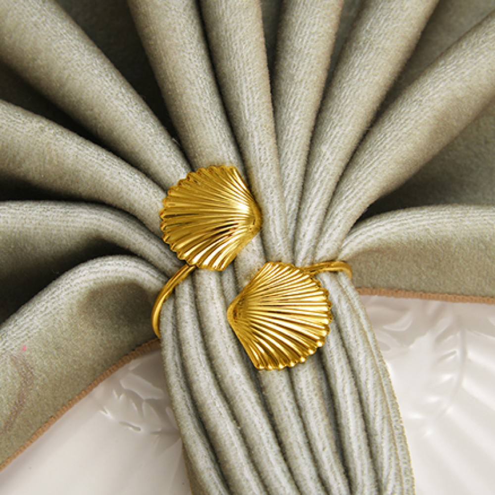 Ocean Theme  Napkin Rings Buckles Metal Napkin Ring Holders  