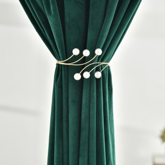 Graceful  Beads Curtain Tiebacks Buckles