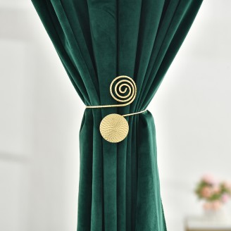Spiral Design Curtain Buckle Clips