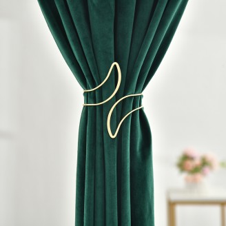 Stylish Metal Curtain Hooks Holders