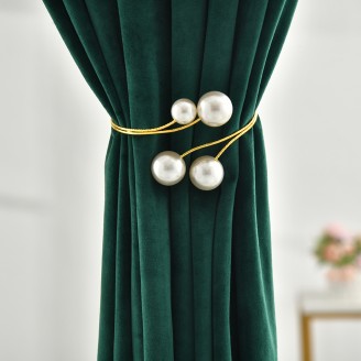 Double Pearl Designs Curtain Hooks Holders