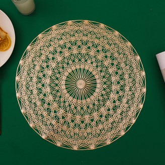 Interlacing Line PVC Placemat