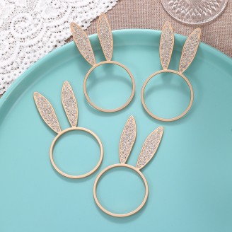 Lovely Rabbit Design Napkin Ring