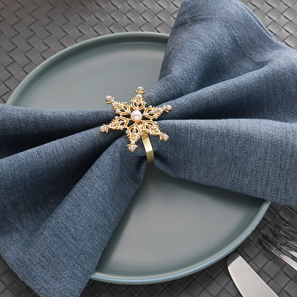 Exquisite Snowflake Napkin Ring