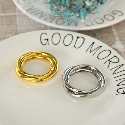 Creative Metal  Cross Napkin Ring 