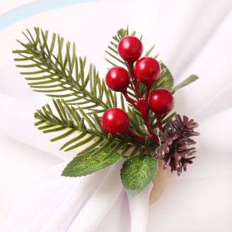 Christmas Pine Cone Handmade Napkin Ring