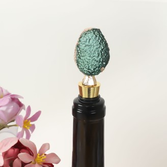Delicate “Crystal Stone” Wine Stopper