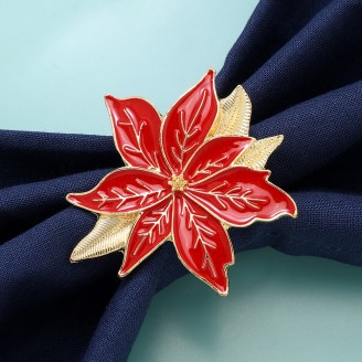 Christmas Flower Napkin Ring