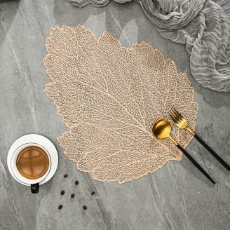 Chic Big Leaf Shape Placemat