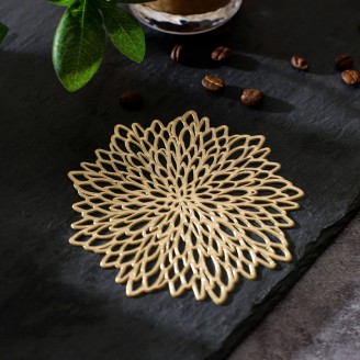PVC Drink Coasters Beverage Coaster for Tabletop Protection
