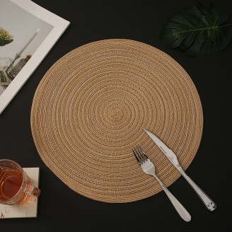 Country Style Thick Placemat for Indoor Outdoor