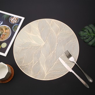 Heat Resistant Place Mats Waterproof Non-Slip Placemats for Dining Table