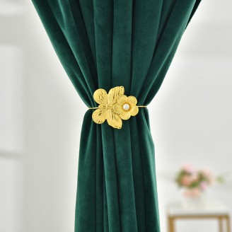 Unique Butterfly and Flower Curtain Tie Backs