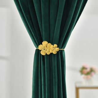 Lovely Metal Flowers Curtain Clips Buckle
