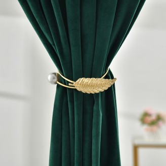 Feather Shape Curtain Holdback
