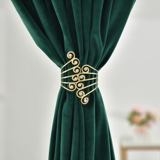 Rhinestone Wings Shape Curtain Tieback