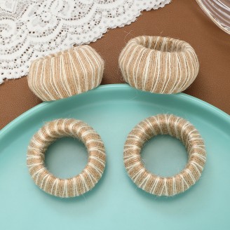 Hand-Made Napkin Ring Woven Napkin Rings Buckles for Table Decorations