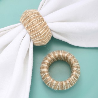 Hand-Made Napkin Ring Woven Napkin Rings Buckles for Table Decorations