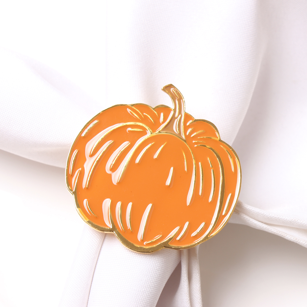 Vivid Pumpkin Napkin Ring