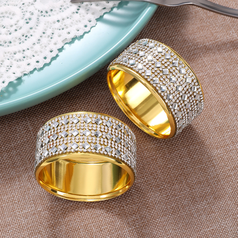 Delicate Rhinestone Napkin Ring