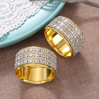 Delicate Rhinestone Napkin Ring