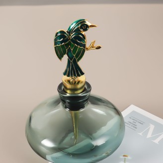 High Quality Zinc Alloy Bird Wine Stopper