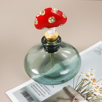 Lovely Red Mushroom Wine Stopper