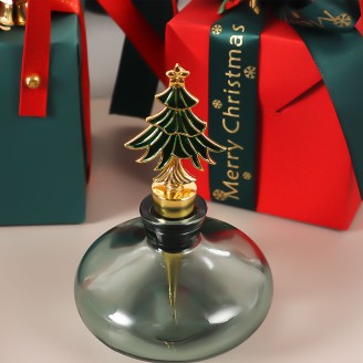 Metal Christmas Tree Wine Stopper