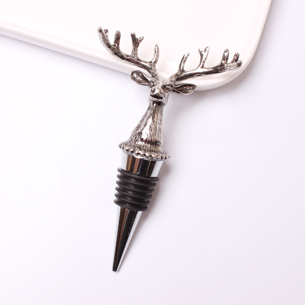 Creative Christmas Deer Wine Stopper