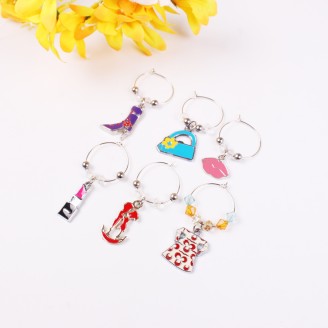 Cute Women's Product Wine Glass Rings