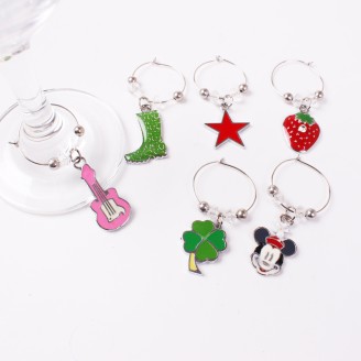 Unique Wine Glass Rings for Party