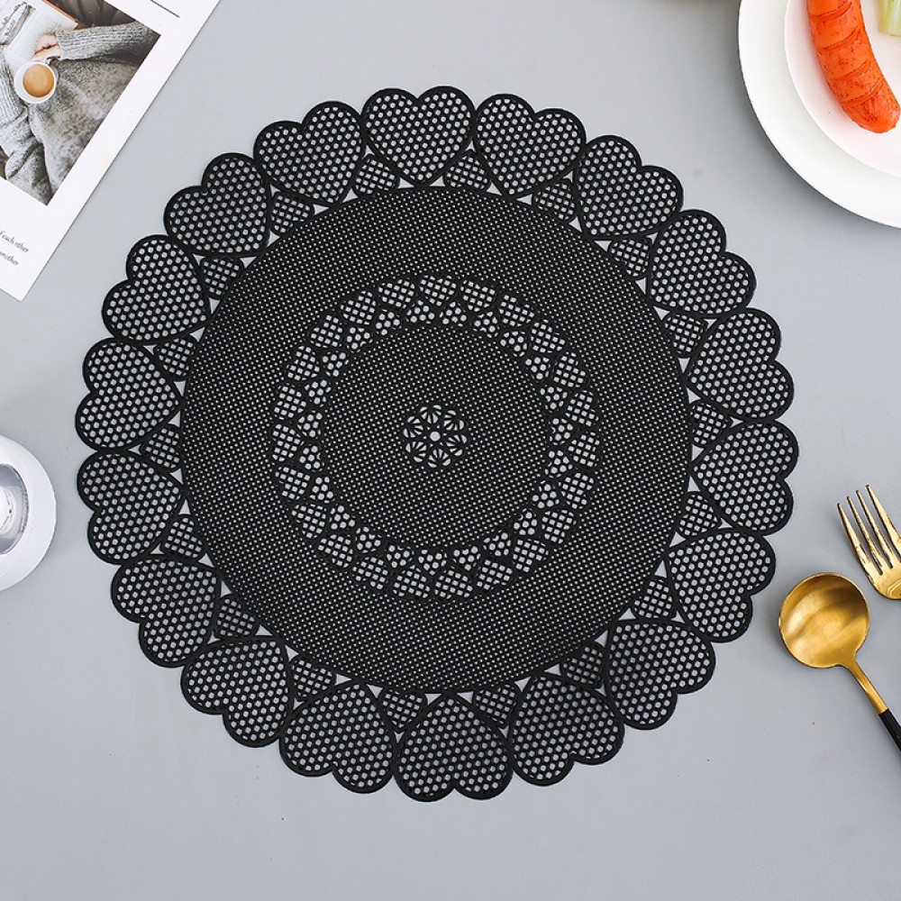 Heart Shape PVC Placemat