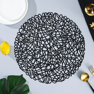 Chic Interlaced Lines Placemat