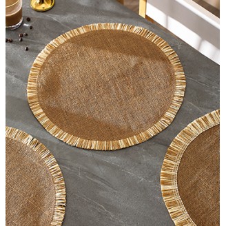 Boho Style Placemat for Indoor Outdoor 