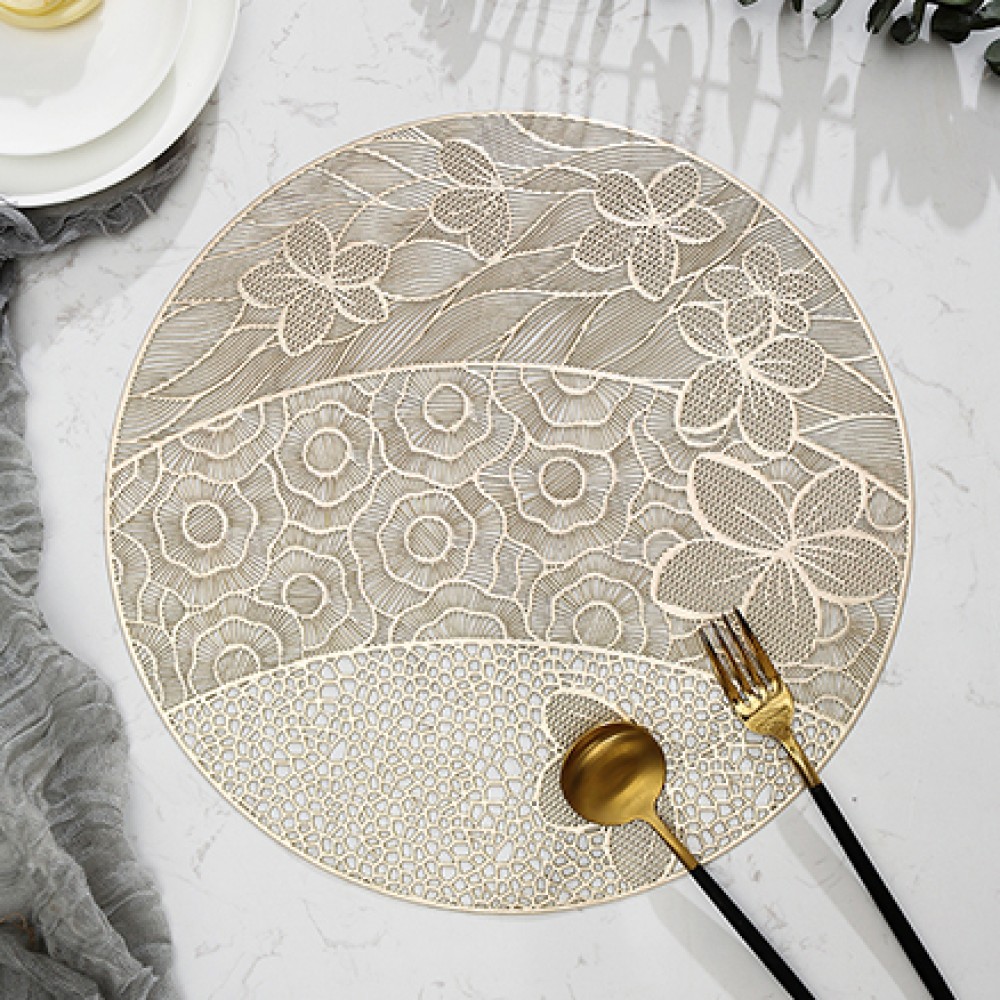 Chic Flower Placemat for Home Table Decor