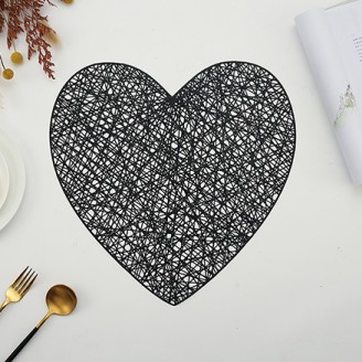 Unique Heart Shape Placemat 