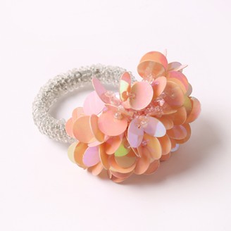 Chic Beads Flower Napkin Ring