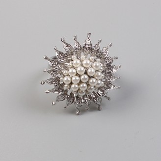 Elegant Artificial Pearl Napkin Ring 