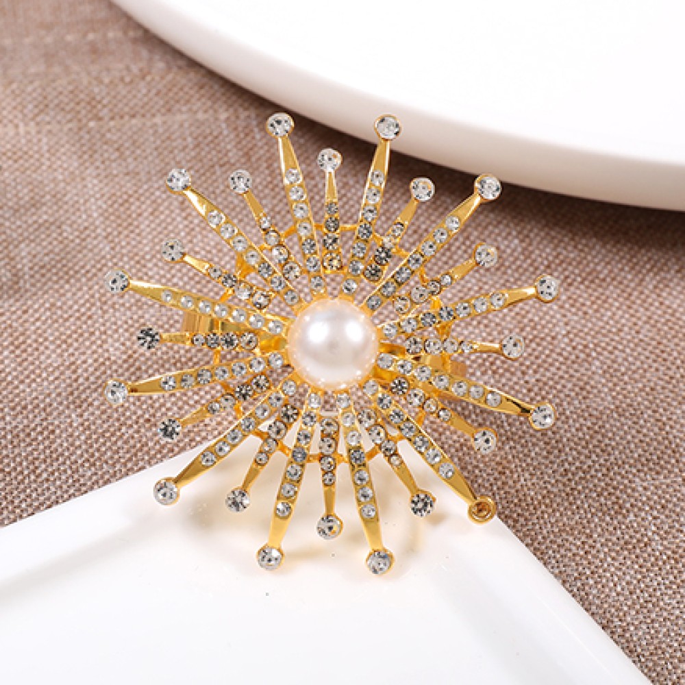 Sunshine Rhinestones Napkin Ring