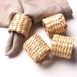 Corn Leaf Braided Napkin Ring