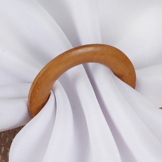Natural Wood Napkin Ring
