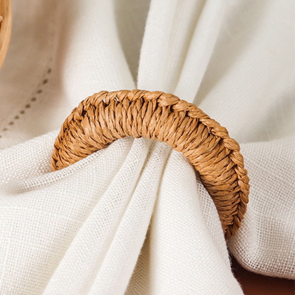 Natural Corded Napkin Ring