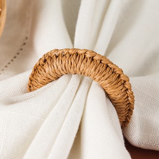 Natural Corded Napkin Ring