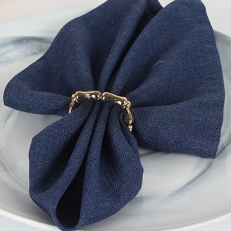Durable Metal Bamboo Joint Napkin Ring