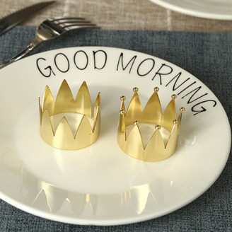 Elegant Crown Napkin Ring for Wedding