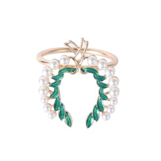 Latest Pearl Garland Napkin Ring